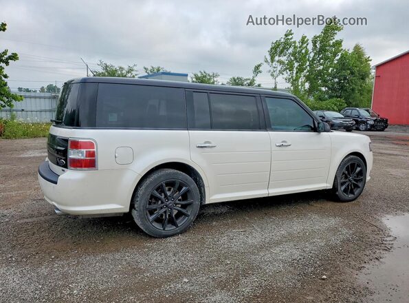 2FMHK6C84GBA08642 2016 FORD FLEX White Задня права чверть