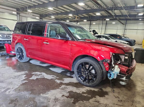 2FMHK6C84KBA19715 2019 FORD FLEX Red წინა მარჯვენა