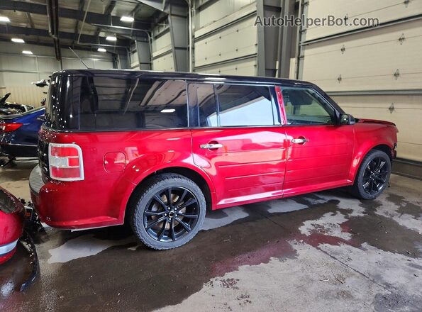 2FMHK6C84KBA19715 2019 FORD FLEX Red უკანა მარჯვენა
