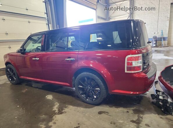 2FMHK6C84KBA19715 2019 FORD FLEX Red უკანა მარცხენა
