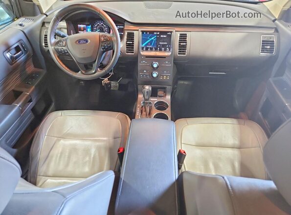 2FMHK6C84KBA19715 2019 FORD FLEX Red წინა პანელის ხედი