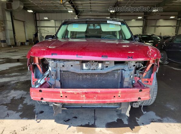 2FMHK6C84KBA19715 2019 FORD FLEX Red წინა ხედი