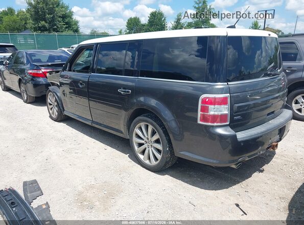 2FMHK6C85GBA01800 2016 FORD FLEX Gray Rear left