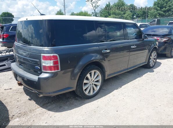 2FMHK6C85GBA01800 2016 FORD FLEX Gray Rear right