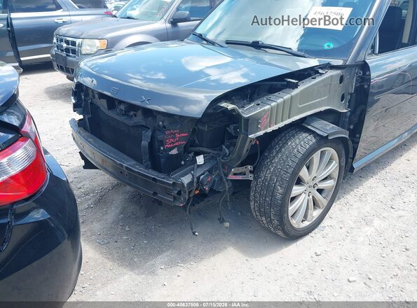 2FMHK6C85GBA01800 2016 FORD FLEX Gray Front view