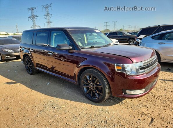2FMHK6C85KBA04639 2019 FORD FLEX Burgundy Առջևի աջ