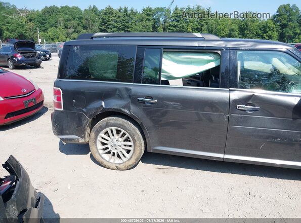 2FMHK6C86KBA36368 2019 FORD FLEX Gray Front view