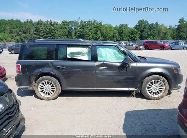 2FMHK6C86KBA36368 2019 FORD FLEX Gray Rear interior view