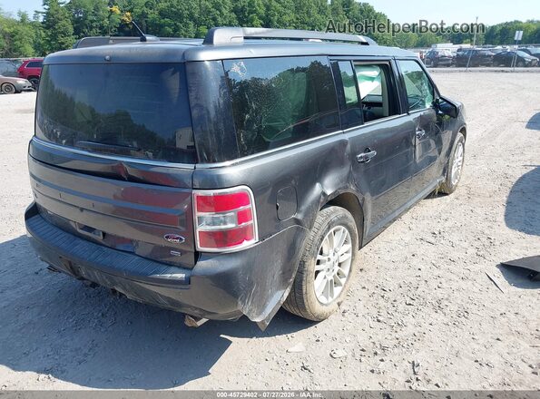 2FMHK6C86KBA36368 2019 FORD FLEX Gray Rear right