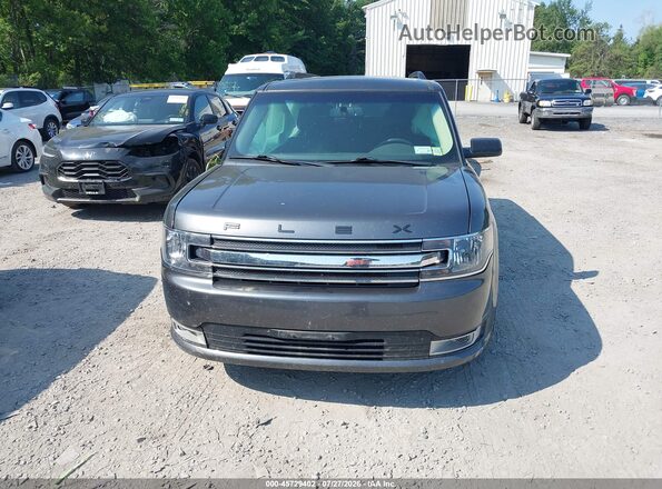 2FMHK6C86KBA36368 2019 FORD FLEX Gray Instrument cluster view