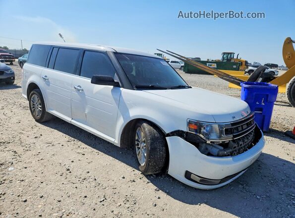 2FMHK6C87GBA11860 2016 FORD FLEX White Front right