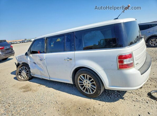 2FMHK6C87GBA11860 2016 FORD FLEX White Rear left