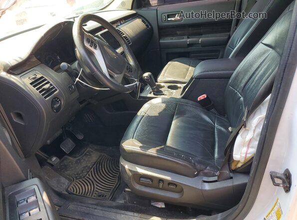 2FMHK6C87GBA11860 2016 FORD FLEX White Front interior view