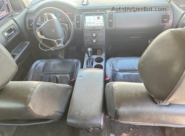 2FMHK6C87GBA11860 2016 FORD FLEX White Dashboard view