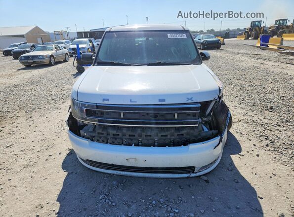 2FMHK6C87GBA11860 2016 FORD FLEX White Front view