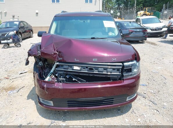 2FMHK6C87KBA14153 2019 FORD FLEX Maroon Դիմացի տեսք
