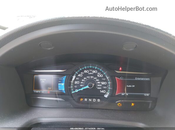 2FMHK6C87KBA14153 2019 FORD FLEX Maroon Հետևի նստատեղերի տեսք
