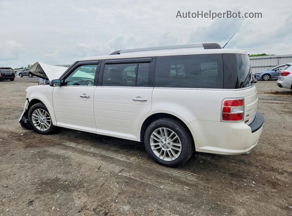 2FMHK6C87KBA32636 2019 FORD FLEX White Rear left