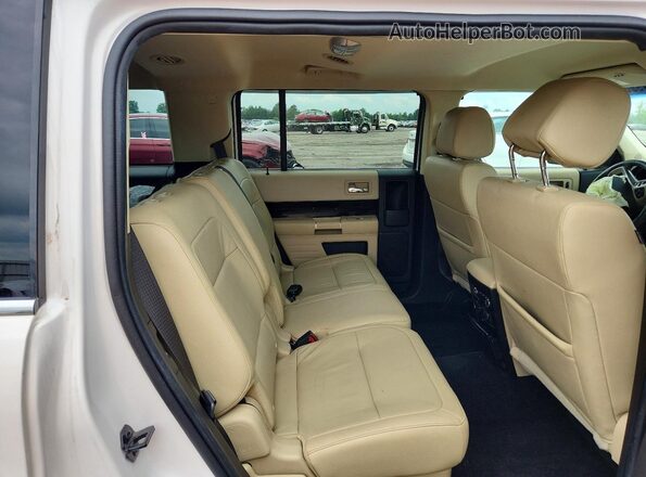 2FMHK6C87KBA32636 2019 FORD FLEX White Rear interior view