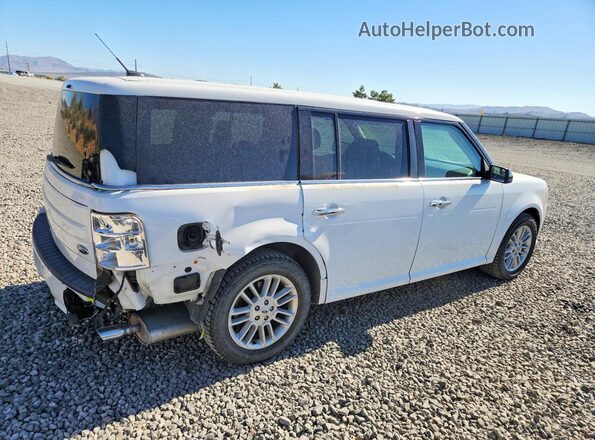 2FMHK6C88KBA19507 2019 FORD FLEX White Rear right