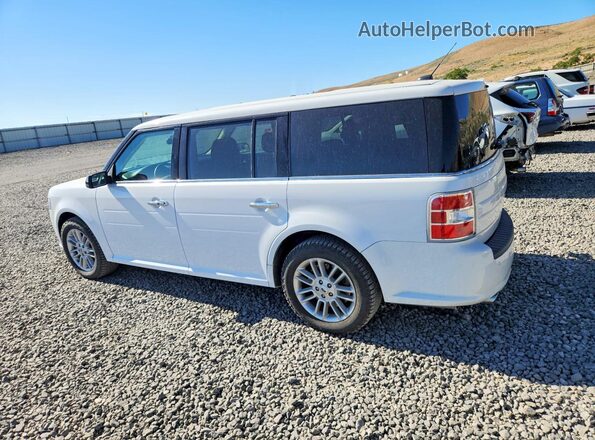 2FMHK6C88KBA19507 2019 FORD FLEX White Rear left