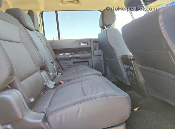 2FMHK6C88KBA19507 2019 FORD FLEX White Rear interior view
