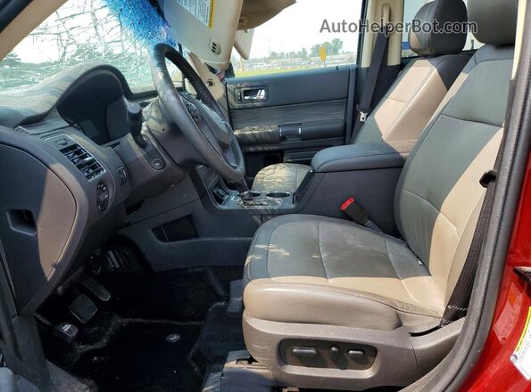 2FMHK6C88KBA32757 2019 FORD FLEX Red Front interior view