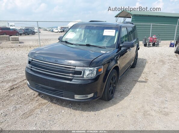 2FMHK6C88KBA37909 2019 FORD FLEX Black Front left