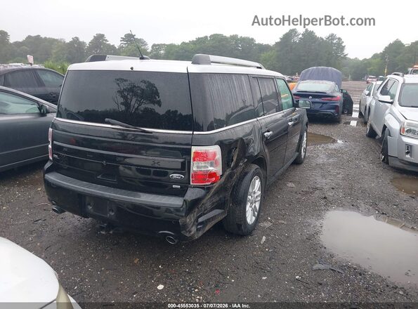 2FMHK6C89GBA21354 2016 FORD FLEX Черный Задняя правая четверть