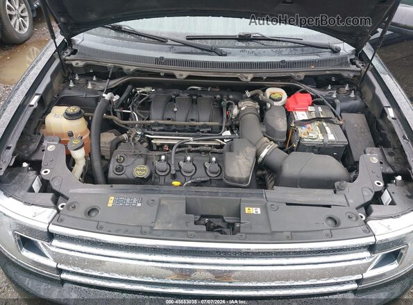 2FMHK6C89GBA21354 2016 FORD FLEX Черный Вид сзади