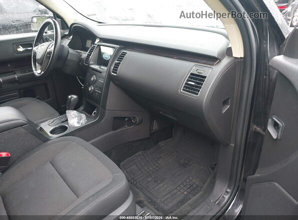 2FMHK6C89GBA21354 2016 FORD FLEX Черный Вид салона спереди