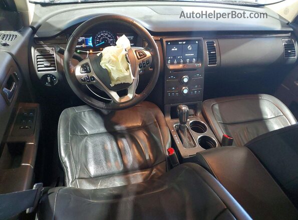 2FMHK6C89KBA07155 2019 FORD FLEX Charcoal წინა პანელის ხედი