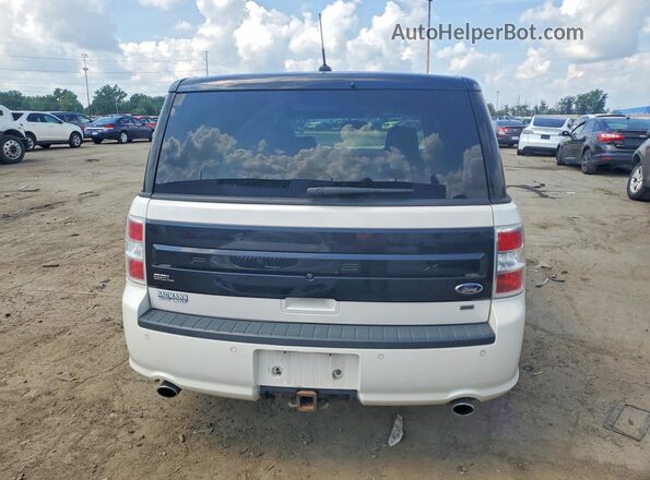 2FMHK6C8XKBA15961 2019 FORD FLEX White უკანა ხედი