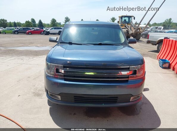 2FMHK6C8XKBA30413 2019 FORD FLEX Blue Սարքավորումների վահանակի տեսք