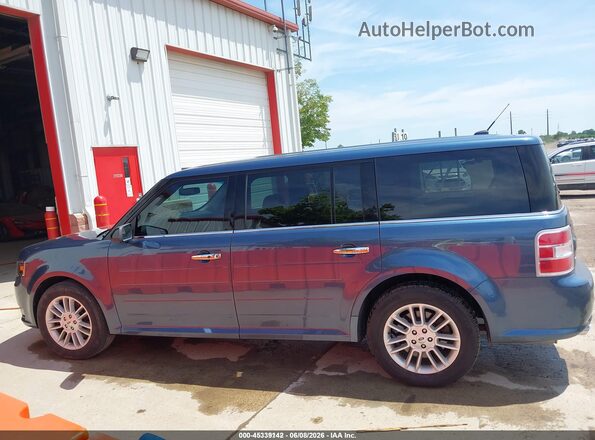 2FMHK6C8XKBA30413 2019 FORD FLEX Blue Սալոնի 360 աստիճան տեսք