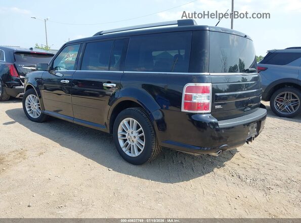 2FMHK6C8XKBA34199 2019 FORD FLEX Black Rear left