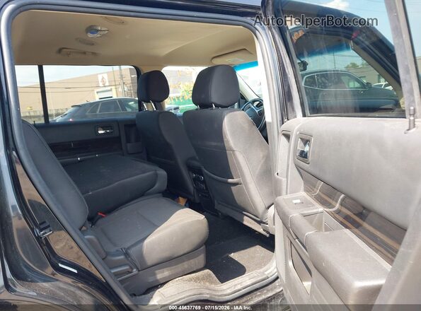 2FMHK6C8XKBA34199 2019 FORD FLEX Black VIN sticker view