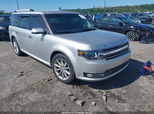 2FMHK6D80HBA11912 2017 FORD FLEX Silver Vista frontal