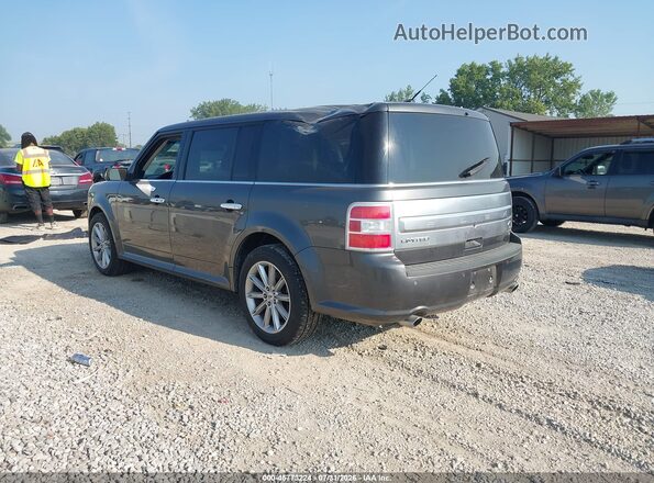 2FMHK6D80JBA02603 2018 FORD FLEX Gray Trasero izquierdo