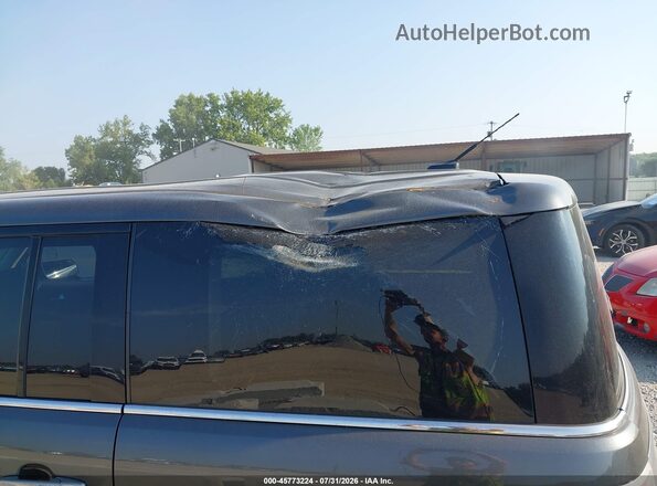 2FMHK6D80JBA02603 2018 FORD FLEX Gray Vista frontal