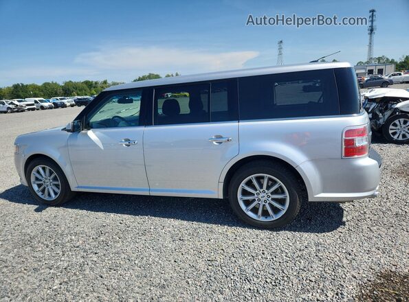 2FMHK6D80JBA12340 2018 FORD FLEX Серебряный Задняя левая четверть