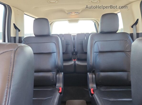 2FMHK6D80JBA12340 2018 FORD FLEX Серебряный Вид задних сидений