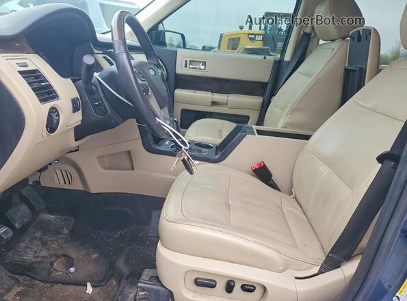 2FMHK6D80KBA02232 2019 FORD FLEX Blue Սալոնի դիմացի տեսք