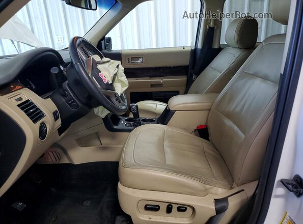 2FMHK6D82JBA12419 2018 FORD FLEX White Front interior view