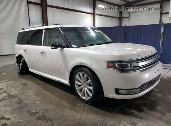 2FMHK6D82JBA12419 2018 FORD FLEX White 360 interior view
