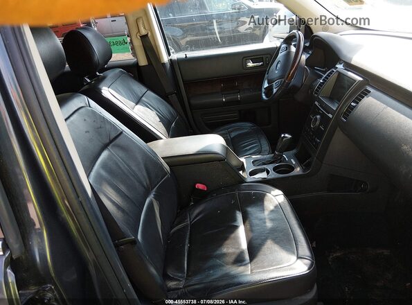 2FMHK6D82KBA05844 2019 FORD FLEX Gray Widok wnętrza z przodu