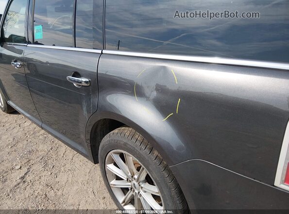 2FMHK6D82KBA05844 2019 FORD FLEX Gray Widok zestawu wskaźników