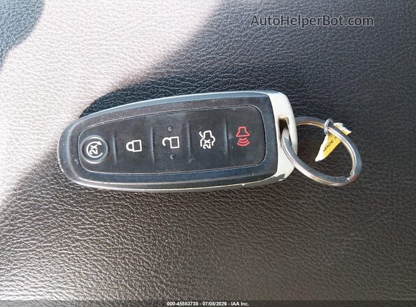 2FMHK6D82KBA05844 2019 FORD FLEX Gray Widok deski rozdzielczej