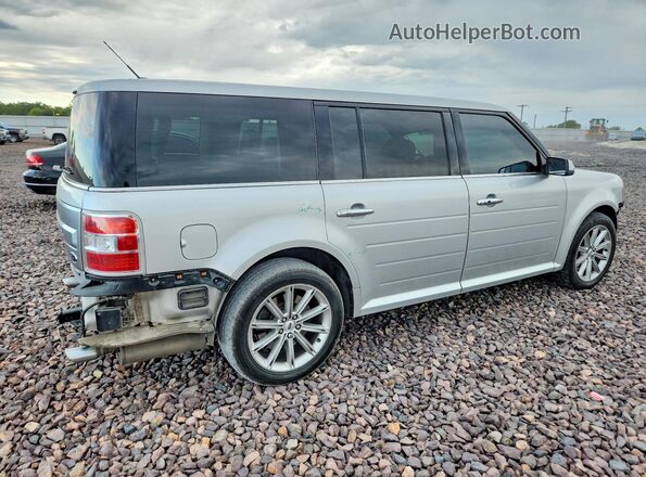 2FMHK6D84KBA35198 2019 FORD FLEX Silver Trasero derecho
