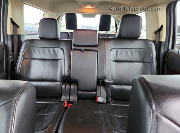 2FMHK6D84KBA35198 2019 FORD FLEX Silver Vista de los asientos traseros